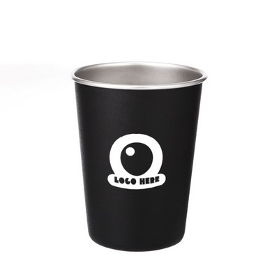 12OZ Single Layer Stainless Steel Camping Drinking Cup