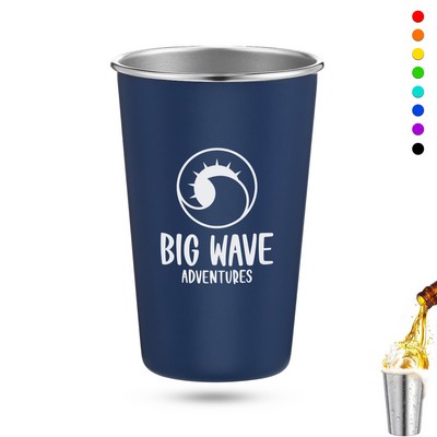 Custom Stainless Steel Pint Glass