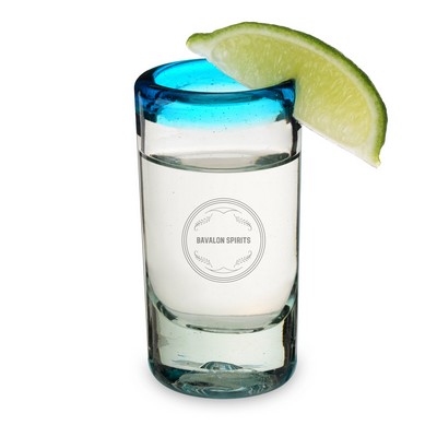 Twine Living® Primavera Recycled Shot Glass, set of 4