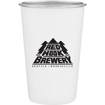 16 oz Ss Pint (Matte White)