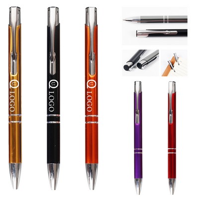 5.59 x 0.39" Aluminum Ballpoint Pen