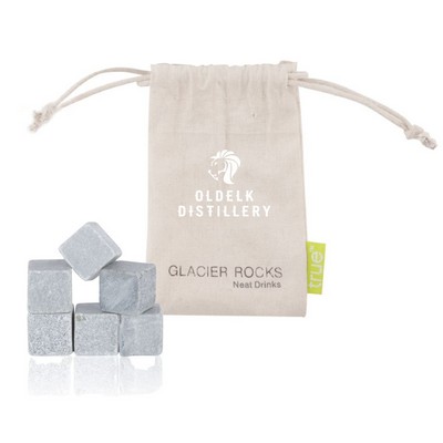 True® Glacier Rocks® 6 Piece Soapstone Cube Set