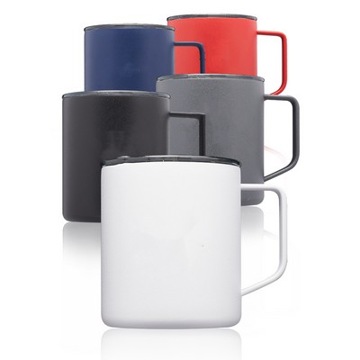 Powder Coated Travel Mugs - 13.5 oz
