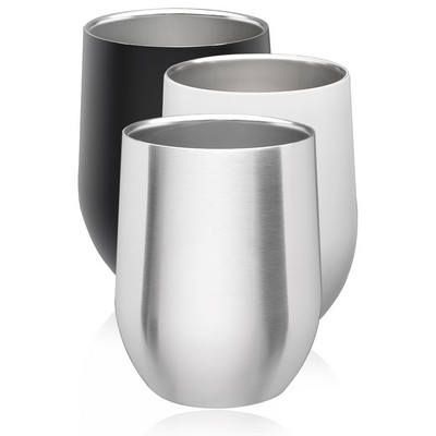 Stainless Steel Stemless Wine Glasses