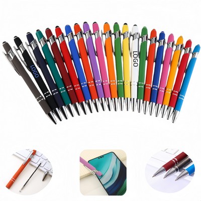 Multifunctional Aluminum Stylus Ballpoint Pen