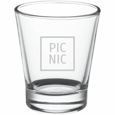 Laser Engraved Acopa 3 oz. Shot Glass / Espresso Glass