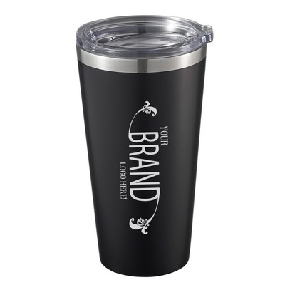 Visol Chancellor Insulated Matte Black 20 oz Tumbler