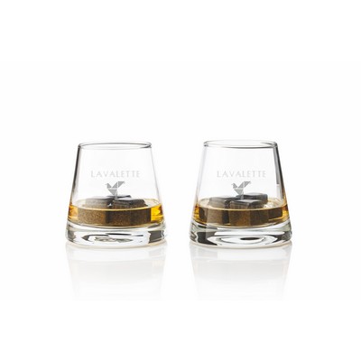 Viski® Glacier Rocks® Soapstone Cube and Tumbler Set