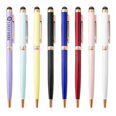 Metal Ballpoint Stylus Pen