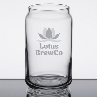 Laser Engraved Libbey® 265 5 oz. Glass Can Tasting Glass