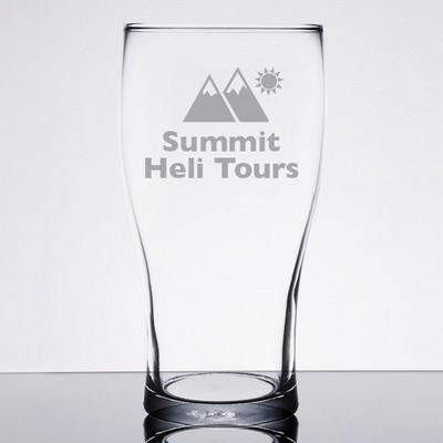 Laser Engraved Libbey® 4808 16 oz. Pub Glass