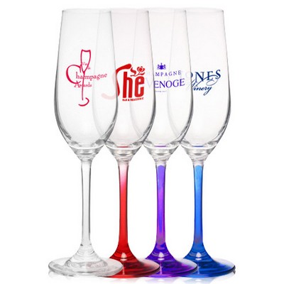 8 Oz. Lead Free Crystal Champagne Glasses