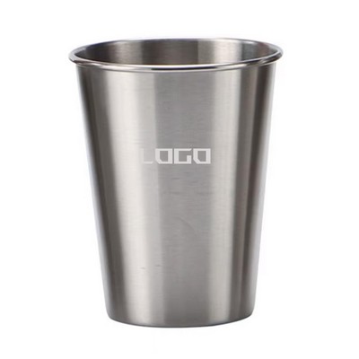 16 OZ Single Wall Stainless Steel Beer Mug