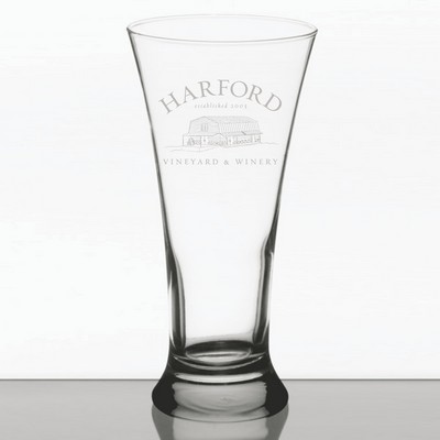 Laser Engraved Libbey® 1242HT Flare 19.25 oz. Pilsner Glass