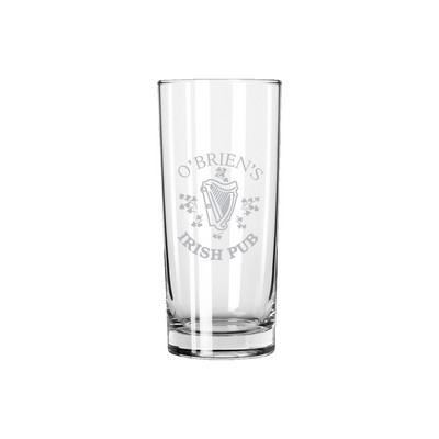 15 oz. Highball Glass - USA, Laser, Premium