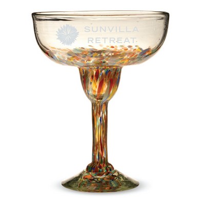 Twine Living® Artistico Recycled Margarita Glass, set of 2